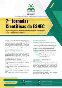 Edital das 7ª jornadas científicas da ESNEC